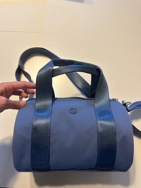 NWOT lululemon Knit Nylon Mini Barrel Duffel Bag 5L